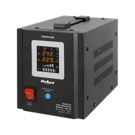 Zasilacze awaryjne UPS - Zasilacz Awaryjny Rebel POWER-500 - przetwornica z czystym przebiegiem sinusoidalnym i funkcją ładowania 12V 230V 500VA/300W - miniaturka - grafika 1
