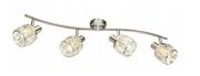 Lampy sufitowe - Globo Lighting Listwa Kris 3x40W E14 - miniaturka - grafika 1