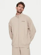 Bluzy męskie - Guess Bluza Emis Z4YQ01 KAIJ1 Szary Regular Fit - miniaturka - grafika 1