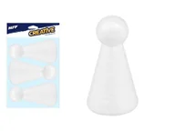 Przybory szkolne - Anioł 11cm 3szt gładki  MFP 8882331 - miniaturka - grafika 1