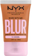 Podkłady do twarzy - NYX PROFESSIONAL MAKEUP Bare With Me Blur Tint Foundation 13 Caramel - Podkład  13 Caramel - miniaturka - grafika 1