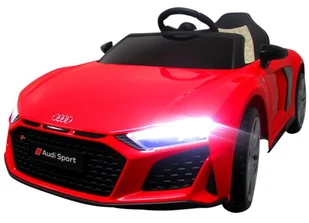 AUDI R8 Sport Czerwony Auto na akumulator EVA Skóra pilot - Pojazdy elektryczne dla dzieci - miniaturka - grafika 1