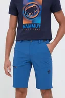 Spodenki męskie - Mammut szorty outdoorowe Runbold kolor niebieski - miniaturka - grafika 1