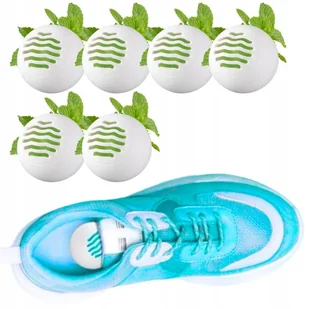 ODŚWIEŻAJĄCE KULKI ZAPACHOWEN DO BUTÓW SZAFY POCHŁANIAJĄCE ZAPACH 6 SZT. - Środki do obuwia i ubrań ODŚWIEŻAJĄCE KULKI ZAPACHOWEN DO BUTÓW SZAFY POCHŁANIAJĄCE ZAPACH 6 SZT. - Środki do obuwia i ubrań - miniaturka - grafika 1