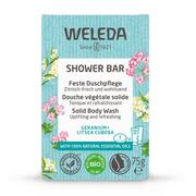 Mydła - Weleda Shower Bar Geranium + Litsea Cubera mydło w kostce 75 g - miniaturka - grafika 1