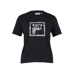 Damska Koszulka FILA BALE CROPPED TEE FAW0128-80009 – Czarny - Koszulki i topy damskie - miniaturka - grafika 1