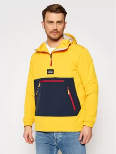 Kurtki męskie - Didriksons Kurtka anorak Vilmer Usx 503654 Żółty Relaxed Fit - grafika 1