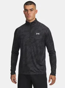 Under Armour Koszulka sportowa "Tech 2.0" w kolorze szaro-czarnym - Koszulki sportowe męskie - miniaturka - grafika 1