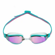Pływanie - Aqua Sphere Okulary pływackie Fastlane Pink Titanium - miniaturka - grafika 1