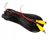 Kamery cofania - Przewód Do Kamery Cofania Kabel 10m Cinch Rca M-D - miniaturka - grafika 1