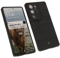 Etui i futerały do telefonów - Bizon Pancerne etui Case Tur do Galaxy S25 Ultra, czarne - miniaturka - grafika 1
