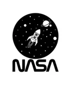 Pasmanteria - Naprasowanka Nasa Kosmos 2 Na Odzież - miniaturka - grafika 1