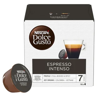 Nescafe DOLCE GUSTO DOLCE GUSTO Espresso Intenso 16 kapsułek - Kawa w kapsułkach i saszetkach - miniaturka - grafika 1
