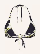 Stroje kąpielowe - Seafolly Góra Od Bikini Trójkątnego Birds Of Paradise Dwustronna schwarz - miniaturka - grafika 1
