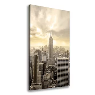 Foto obraz na płótnie pionowy Manhattan Nowy Jork - Obrazy i zdjęcia na płótnie - miniaturka - grafika 1