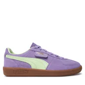 Buty dla chłopców - Sneakersy Puma Palermo Jr 397271 19 Fioletowy - miniaturka - grafika 1