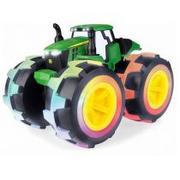 Samochody i pojazdy dla dzieci - John Deere traktor świecące opony TOMY - miniaturka - grafika 1