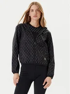 Kurtki damskie - United Colors Of Benetton Kurtka przejściowa 49IY3M00C Czarny Regular Fit - miniaturka - grafika 1