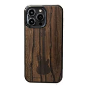 Etui i futerały do telefonów - Drewniane Etui Bewood iPhone 14 Pro Max GITARA ZIRICOTE - miniaturka - grafika 1