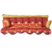 Poduszki ogrodowe - Patio Poduszki na huśtawkę Minorca C025-13PB 184 x 104 x 10 cm - miniaturka - grafika 1