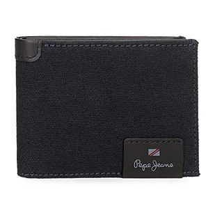 Pepe Jeans Hilltop poziomy portfel z portfelem, unikalny, Niebieski, única, Poziomy portfel z torebką - Koszulki i topy damskie - miniaturka - grafika 1