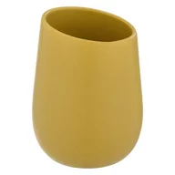 Kubki na szczoteczki do zębów - Żółty kubek na szczoteczki do zębów ceramiczny Badi – Wenko - miniaturka - grafika 1