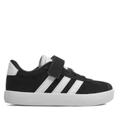 Buty dla chłopców - Sneakersy adidas VL Court 3.0 ID9148 Czarny - miniaturka - grafika 1