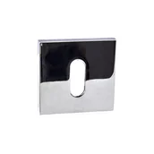 Klamki - Domino Szyld QRS na klucz chrom - miniaturka - grafika 1