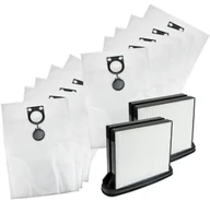 Worki do odkurzaczy - 2X Filtr 10X Worki Do Starmix Bosch Gas 25 Metabo - miniaturka - grafika 1