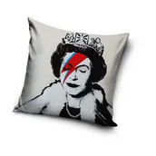 Poszewki na poduszki - Carbotex, Poszewka na poduszkę Banksy, 40x40 cm - miniaturka - grafika 1
