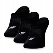Skarpetki damskie - Skarpetki Damskie 4F Stopki Skarpety Czarne Niskie 3 Pary Zestaw 35-38 - miniaturka - grafika 1