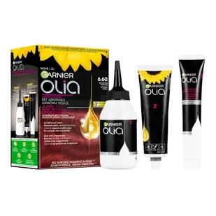 Garnier Olia Farba do włosów 60 g Odcień 6,60 Intense Red - Farby do włosów i szampony koloryzujące - miniaturka - grafika 1