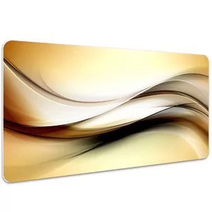 Mata z nadrukiem na biurko Abstrakcja beż 100x50 cm, Dywanomat - Podkładki na biurko - miniaturka - grafika 1