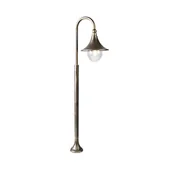 Lampy ogrodowe - QAZQA Smart buiten lantaarn antiek goud 125 cm IP44 incl. Wifi A60 - Daphne - miniaturka - grafika 1