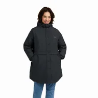 Kurtki damskie - Damska ocieplana parka Jack Wolfskin ALTAY JKT W black - S - miniaturka - grafika 1