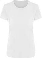 Koszulki i topy damskie - Ecologie EA004F Koszulka damska Ambaro Recycled Ladies Sports Tee - Kolor: Arctic White - Rozmiar: L - miniaturka - grafika 1