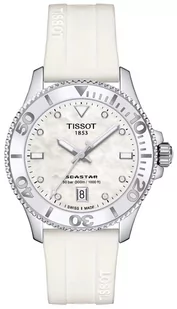 Zegarek Zegarek Tissot T120.210.17.116.00 SEASTAR 1000 36MM - Zegarki damskie - miniaturka - grafika 1