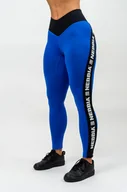 Spodnie sportowe damskie - Legginsy damskie Nebbia ICONIC Leggings high waist blue L - miniaturka - grafika 1