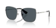 Okulary przeciwsłoneczne - Okulary Przeciwsłoneczne Burberry BE 3158 Silver - miniaturka - grafika 1