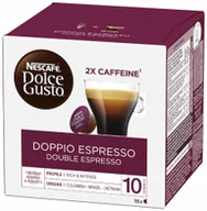 Kawa w kapsułkach i saszetkach - Kawa Nescafe Dolce Gusto Doppio Espresso 16 sztuk - miniaturka - grafika 1