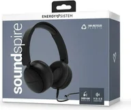 Słuchawki - Energy Sistem Soundspire Black - miniaturka - grafika 1