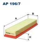 Filtry powietrza - Filtron Filtr powietrza AP196/7 AP196/7 - miniaturka - grafika 1