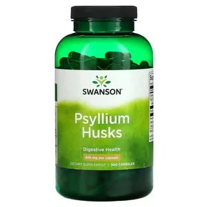 Swanson, Psyllium Husks, 300 kaps. - Suplementy naturalne - miniaturka - grafika 1