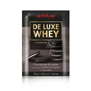 Koncentrat izolat białka serwatkowego De Luxe Whey saszetka Activlab - Odżywki białkowe - miniaturka - grafika 1