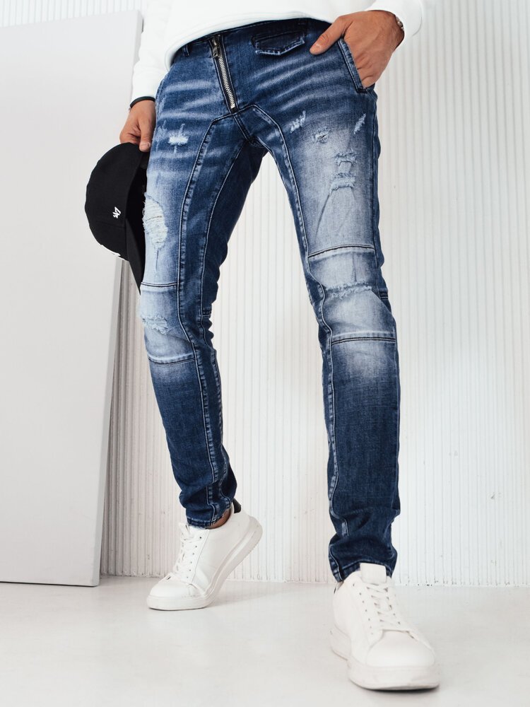 Spodnie męskie jeansowe granatowe Dstreet UX3828-29