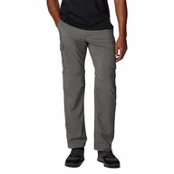 Spodnie sportowe męskie - Męskie spodnie z odpinanymi nogawkami Columbia Silver Ridge Utility Convertible Pant city grey - 30 - miniaturka - grafika 1