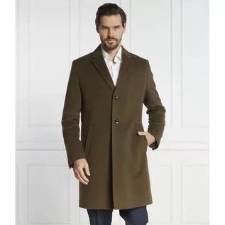 Płaszcze męskie - BOSS Wełniany płaszcz H-Hyde-C-224 - grafika 1