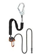 Sprzęt wspinaczkowy - Lonża pozycjonująca Climbing Technology Finch+ Steel 3m - black - miniaturka - grafika 1