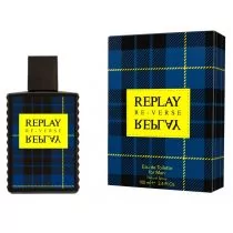 Replay Signature Reverse For Man Woda toaletowa spray 100ml - Wody i perfumy męskie - miniaturka - grafika 1