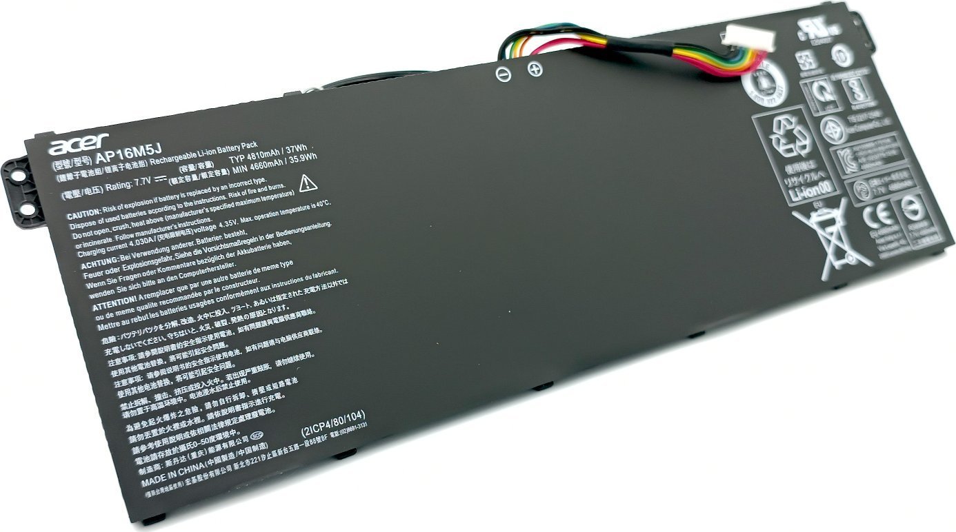ORYGINALNA NOWA BATERIA ACER AP16M5J 7.7V 4810mAh 37Wh